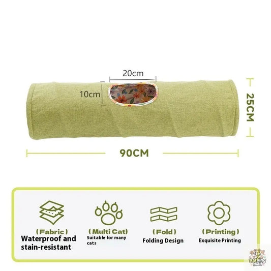Pet Cat Tunnel Self-Hi Relief Toy - Barking Mad