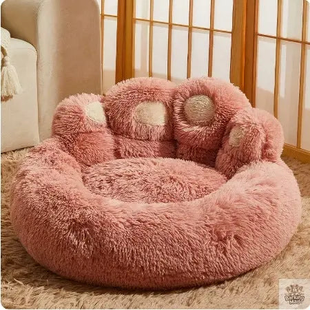 Kennel Warm Medium Large Dog Corgi Golden Retriever Bed Fleece-lined Sofa Mattress Barking Mad