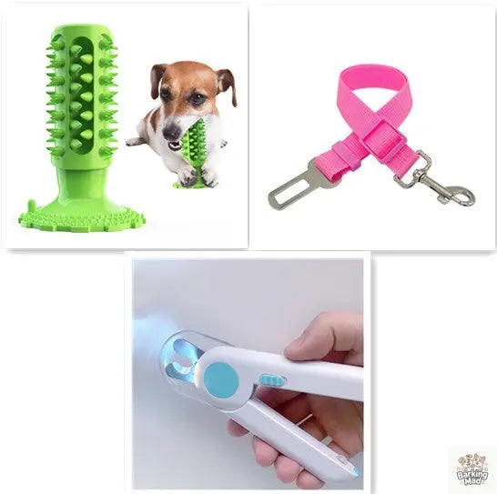 Teeth Cleaning Dog Toothbrush Sucker Molar Stick Dog Bite Toy - Barking Mad