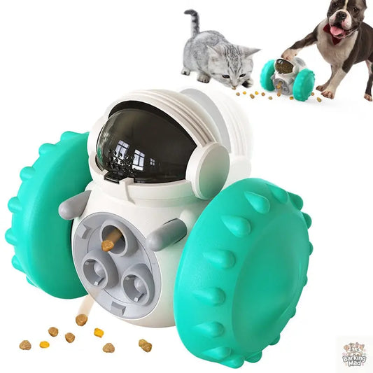 Cat And Dog Toys Slow Food Interactive Balance Car Multifunctional Fun Development Smart Pet Feeding Dog Toy Car Pets Products - Barking Mad