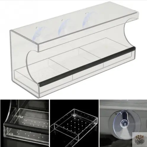 New acrylic bird feeder Barking Mad