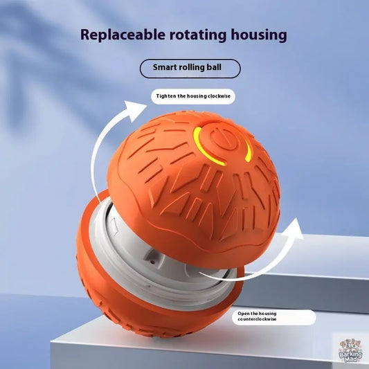 Pets Electric Jumping Ball Automatic Dog-teasing Luminous Pet Products Pets Dogs Training Products Ball Toys For Dogs Resistance - Barking Mad