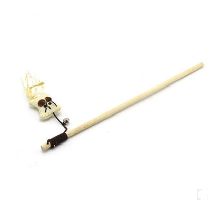 Cat toy funny cat stick funny cat kitten toy wooden handmade cat cat mouse cat toy cat scratch board Barking Mad