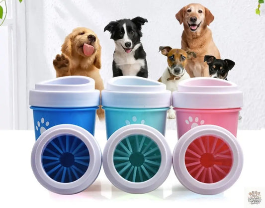 Pet Dog Foot Care Cleaning Products Silicone Barking Mad
