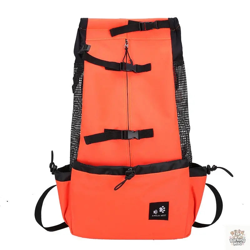 Pet Dog Carrier Bag Carrier For Dogs Backpack Out Double Shoulder Portable Travel Backpack Outdoor Dog Carrier Bag Travel - Barking Mad