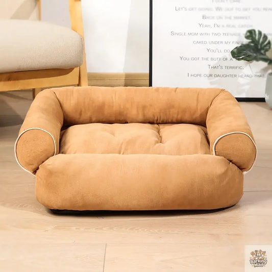 Dog Sofa Bed Sleeping Bag Kennel Cat Puppy Sofa Bed Pet House Winter Warm Beds Cushion Barking Mad