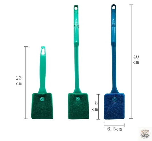 Long handle double-sided cleaning brush Aquarium cleaning brush Barking Mad
