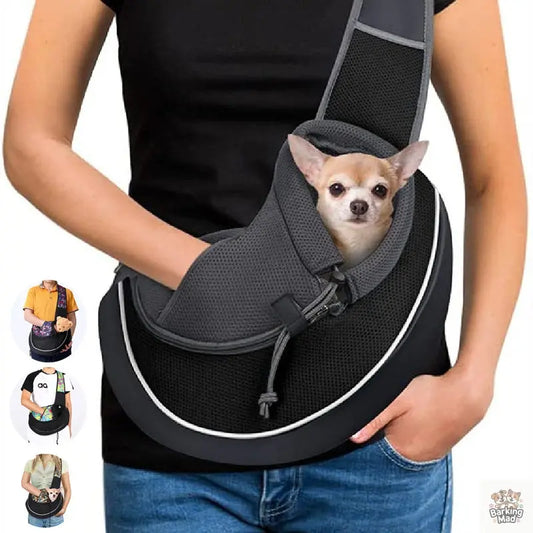 Carrying Pets Bag Women Outdoor Portable Crossbody Bag For Dogs Cats Pet Products - Barking Mad