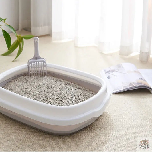 Pet Toilet Cat Litter Box with Scoop High Quality Anti-Splash Dog Plastic Toilet - Barking Mad