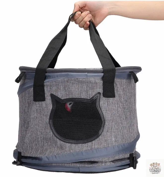 Fodable Pet Dog Cat Carrier Bag Outdoor Travel Cat Tunnel Toys Portable Puppy Carriers Cat Litter Sleeping Bed Nest - Barking Mad