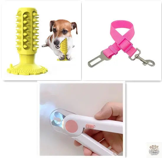 Teeth Cleaning Dog Toothbrush Sucker Molar Stick Dog Bite Toy - Barking Mad