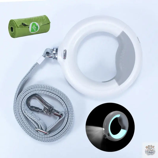 Luminous Automatic Telescopic Dog Rope Lamp Pets Products Barking Mad