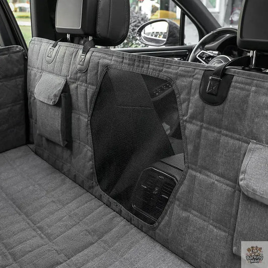 New Vehicle-mounted Pet Mat Water And Dirt Resistant Rear Universal Barking Mad