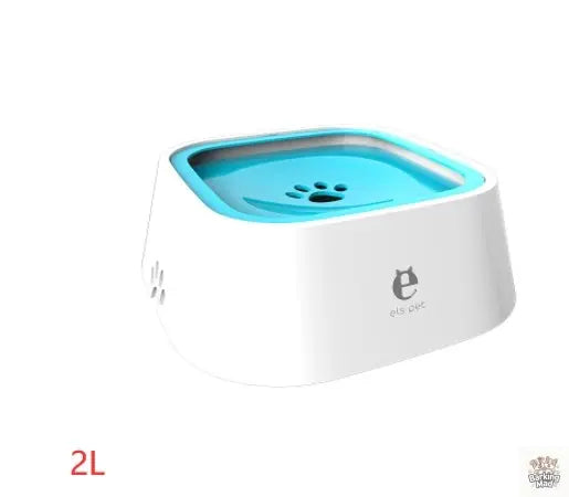 1.5L Cat Dog Water Bowl Carried Floating Bowl Anti-Overflow Slow Water Feeder Dispenser Pet Fountain ABS&PP Dog Supplies - Barking Mad