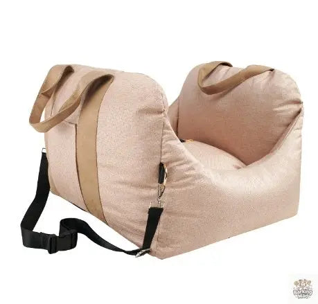 Pet Dog Car Carrier Seat Waterproof Basket Portable Car Seat Safety Travelling Mesh Hanging Bags Breathable Beds & Sofas - Barking Mad