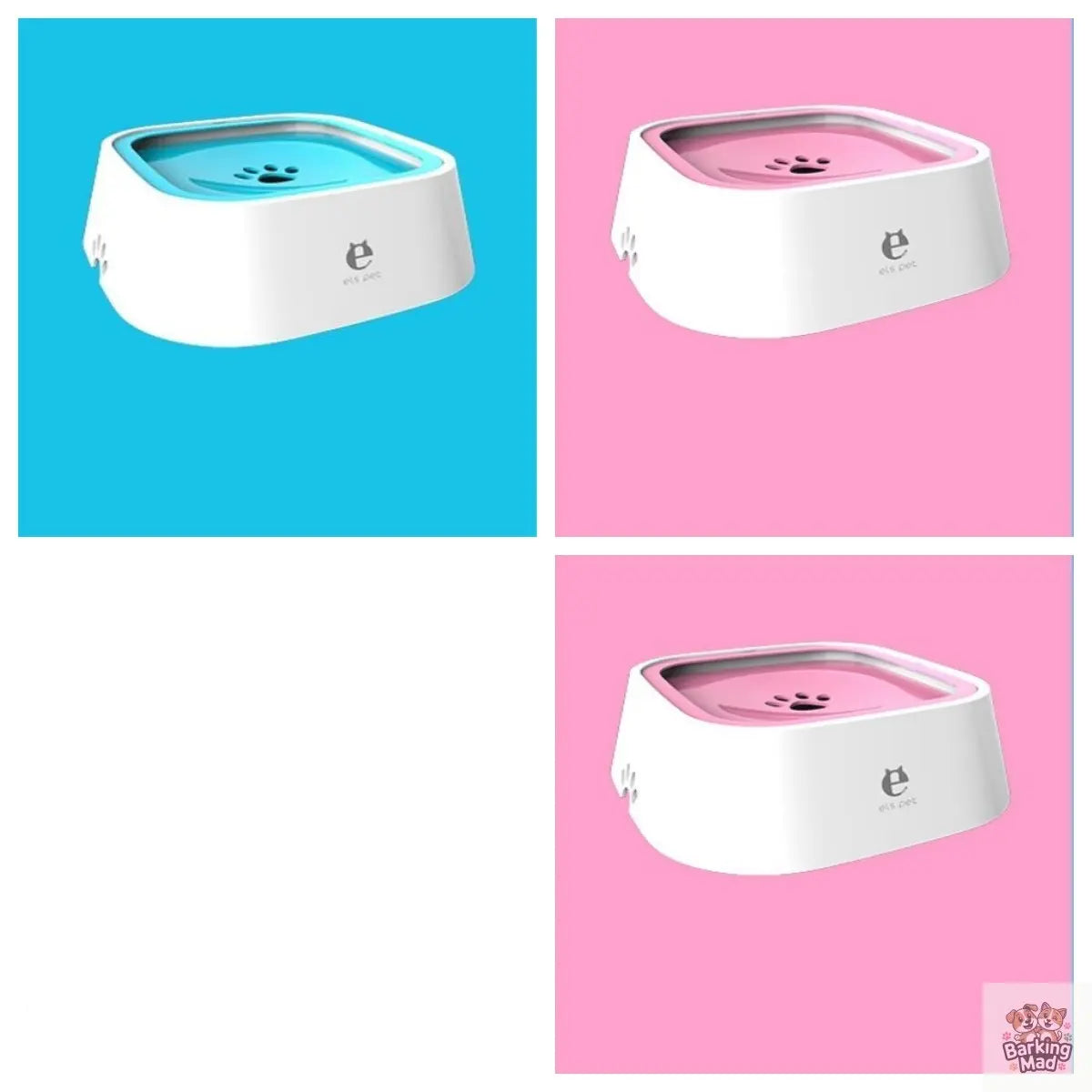 1.5L Cat Dog Water Bowl Carried Floating Bowl Anti-Overflow Slow Water Feeder Dispenser Pet Fountain ABS&PP Dog Supplies - Barking Mad