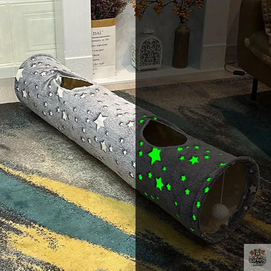 Glow In The Night Of Rolling Dragon Cat Tunnel - Barking Mad