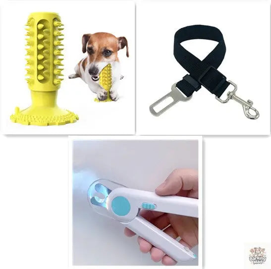 Teeth Cleaning Dog Toothbrush Sucker Molar Stick Dog Bite Toy - Barking Mad