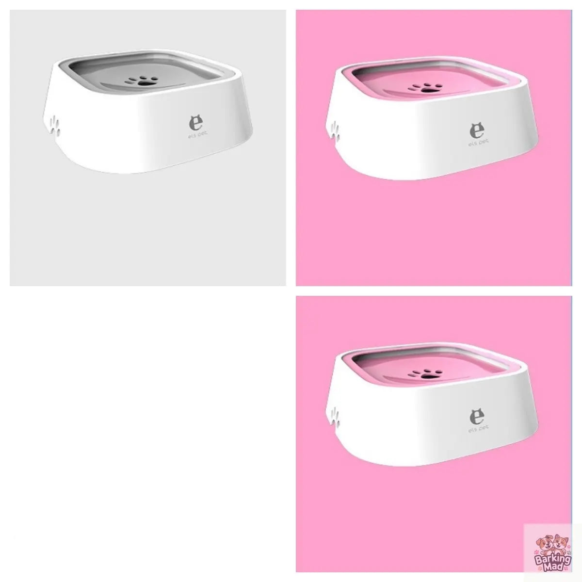 1.5L Cat Dog Water Bowl Carried Floating Bowl Anti-Overflow Slow Water Feeder Dispenser Pet Fountain ABS&PP Dog Supplies - Barking Mad