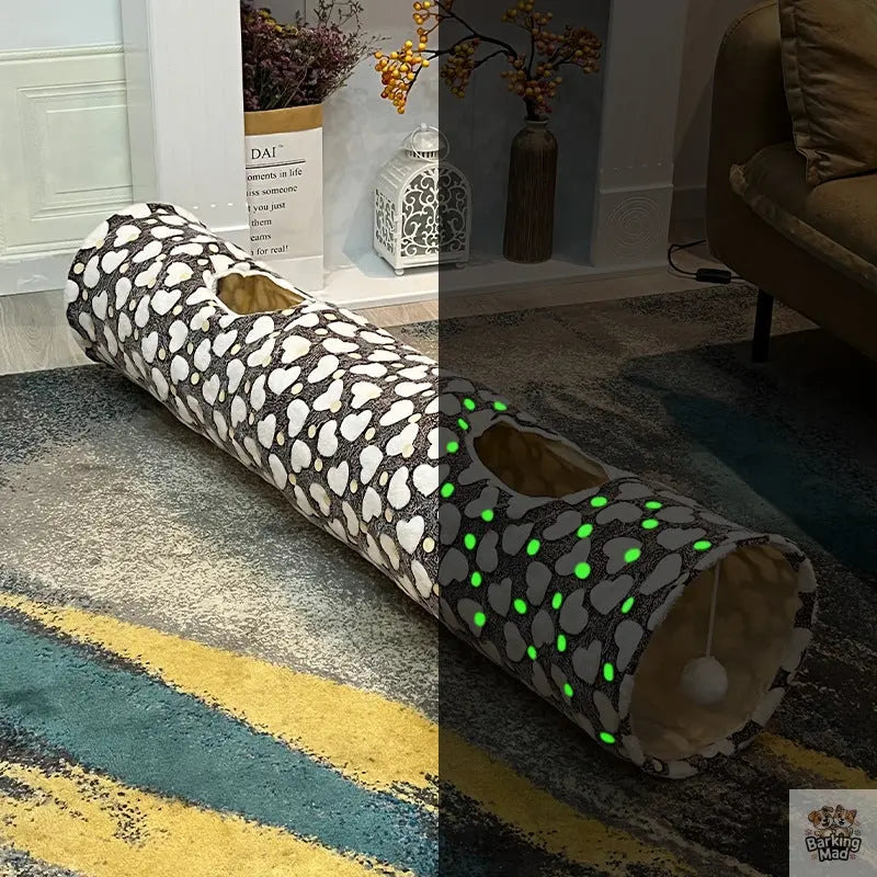 Glow In The Night Of Rolling Dragon Cat Tunnel - Barking Mad