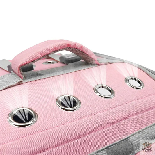 Pet Cat Carrier Backpack Breathable Cat Travel Outdoor Shoulder Bag For Small Dogs Cats Portable Packaging Carrying Pet Supplies - Barking Mad