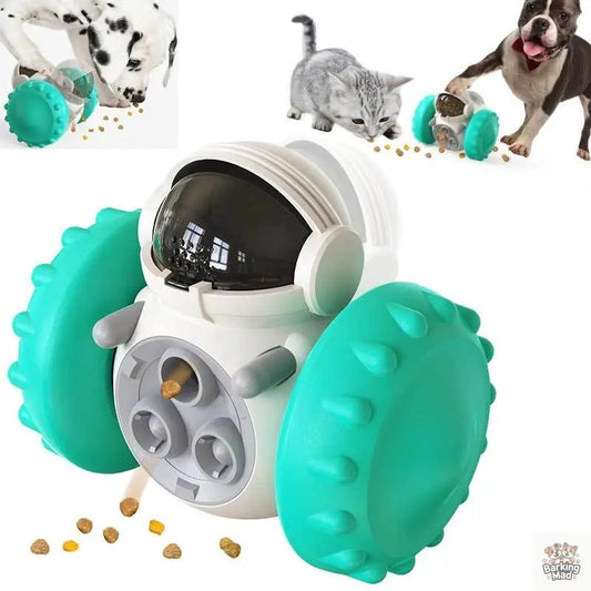 Cat And Dog Toys Slow Food Interactive Balance Car Multifunctional Fun Development Smart Pet Feeding Dog Toy Car Pets Products - Barking Mad